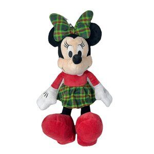 Disney Minnie Mouse Holiday Exclusive 20" Large Christmas Plush Stuffed Animal